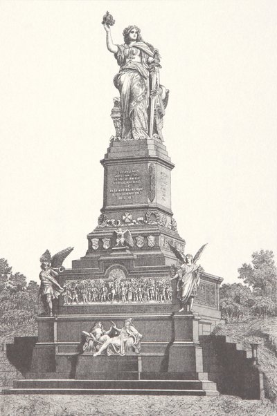 Niederwalddenkmal by Pierre Joseph Redouté